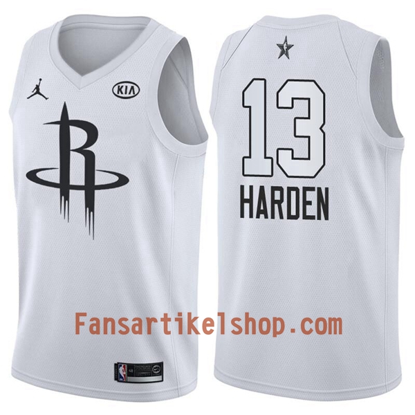 NBA Houston Rockets Trikot James Harden 13 2018 All-Star Jordan Brand Weiß Swingman - Herren NBA Houston Rockets Trikot James Harden 13 2018 All-Star Jordan Brand Weiß Swingman - Herren